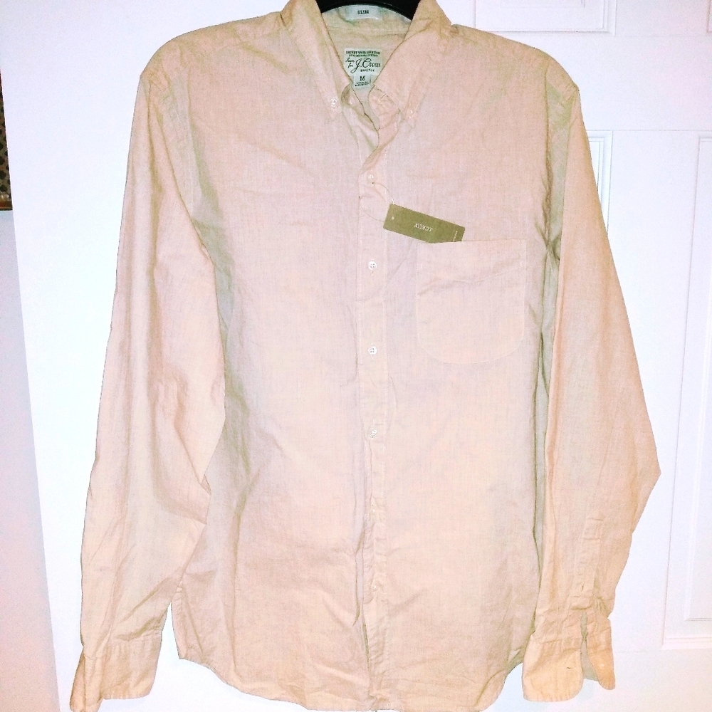 NWT J.Crew Men's Button Down